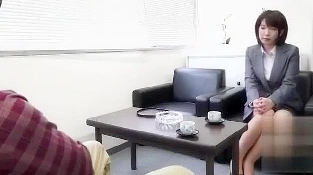 Pretty Japanese Teacher Helps Student Learn New Tricks