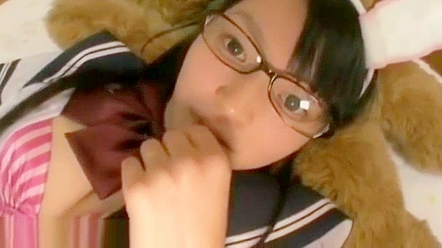 Sexy Japanese Bunny Rides Her Teacher Hard in Hot Classroom Hookup