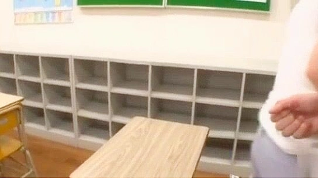 Skinny Japanese Office Girl's 18+ Teasing Leads to Steamy Hookup with Colleague