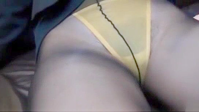 Seductive Japanese Teacher in Pantyhose Vibrates Her Soaking Pussy