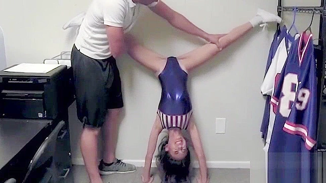 Forbidden Teacher-Student Sex With Her Legs Held High