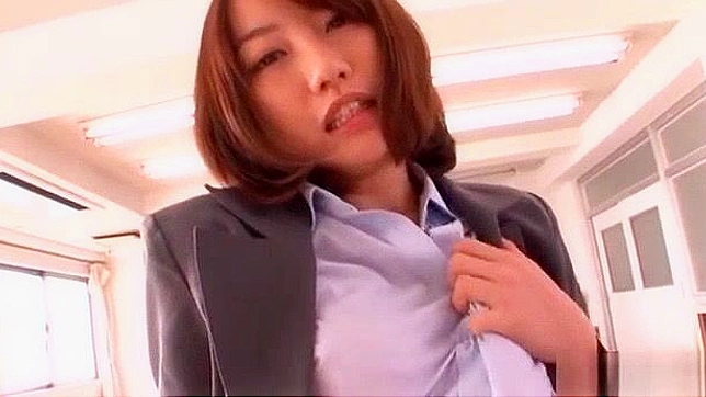 Chika Sena's Naughty School Orgasm - A Hot Solo Showdown