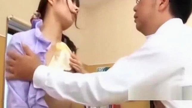 Hot Japanese Student Fucks Teacher While Tit-Tit-Banging His Cock Hard