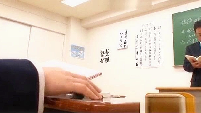 Naughty Aki Takes Steamy Teacher Lesson Post-School Hours