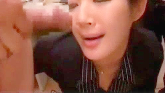 Seductive Japanese Teacher Gives Mind-Bending Blowjob Showdown