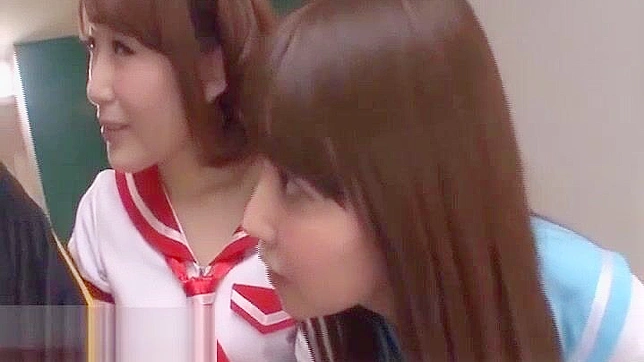 Hungry Japanese Students Share Their Horny Teacher's Cock