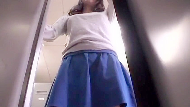 Seductive Tokyo OL Exposed Her Secrets in a Steamy Locker Room Scene