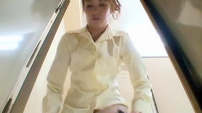 Sneaky Peek at Tokyo Office Lady Changing in Public Locker Rom