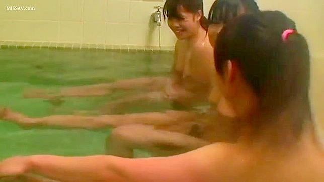 Japanese Spy Captures Sexy Shower Show From Gorgeous Beauties!