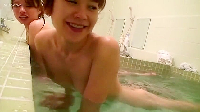 Enjoy Secretly Watching Hot Japanese Babes With Plump Tits In Showers