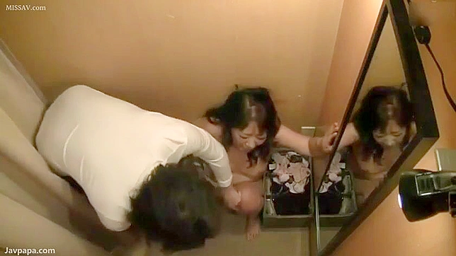 Japanese Wife Gets Fucked Hard in Clothing Store Fit Room