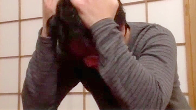 Cute JAV Babe Fucks Behind Balcony & Washing Machine