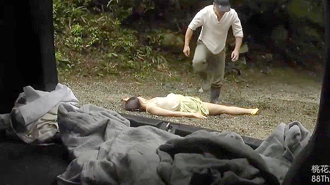 Mountain JAV Scene - Innocent Girl 18+ Roughly Fucked Outdoors