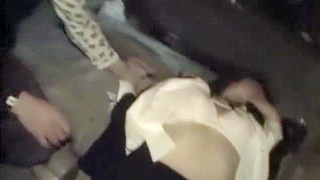 Sizzling Hot Japanese Babe Takes It Outside in Steamy JAV Scene