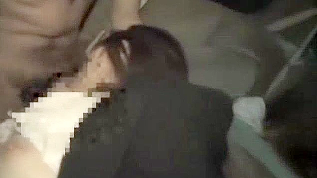 Sizzling Hot Japanese Babe Takes It Outside in Steamy JAV Scene
