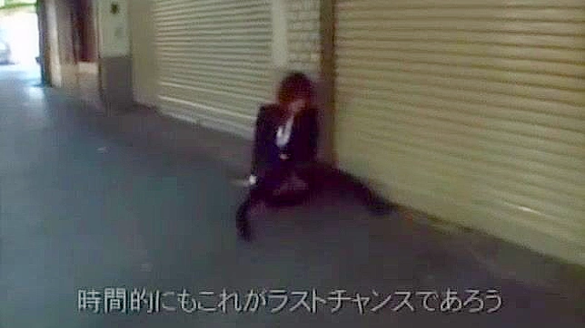 Sizzling Hot Japanese Babe Takes It Outside in Steamy JAV Scene