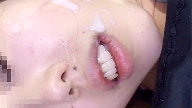 Exotic Japanese Model Gets Rough Outdoor Gangbang Fun