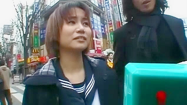 Japanese Beauty Teases Outdoors Before Intimate Uncensored Fun