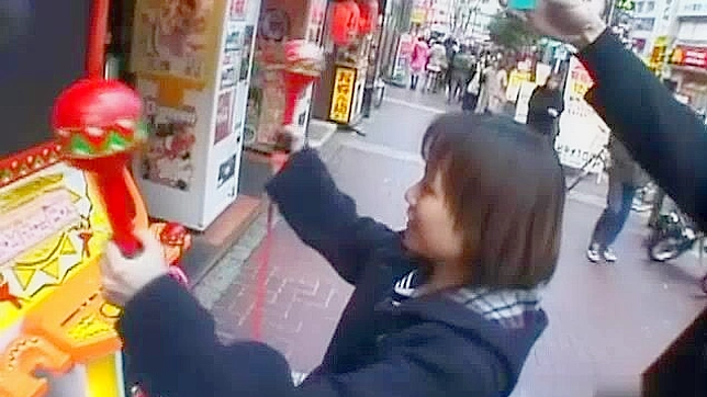 Japanese Beauty Teases Outdoors Before Intimate Uncensored Fun