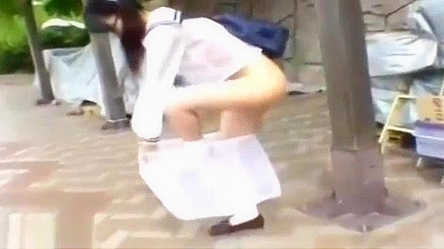 Surprised Javanese Teen 18+ Enjoyed Outdoors with Big Creampie