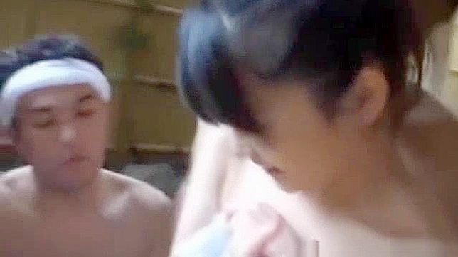 Lucky Guy Fills JAV Milf's Pussy After Wild Foreplay Session