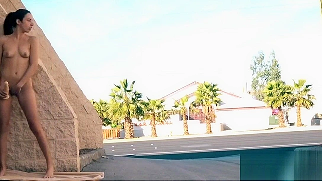 Amy's Steamy Public Sex Act in Busy Japanese Streets