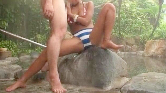 Mana Izumi Outdoors - Wild Japanese Babe Gets Fucked Rawly