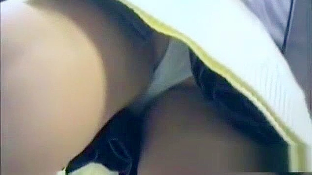 Japanese Schoolgirl 18+ Shows Off in Sexy Panties Outdoors Seductively
