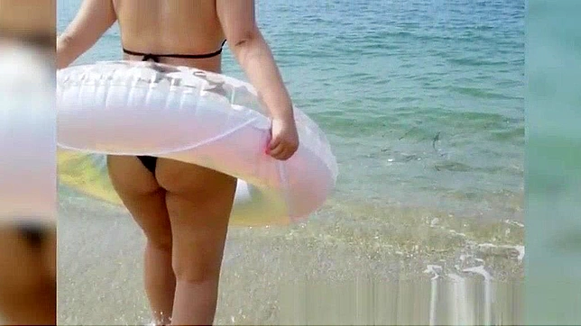 Chubby JAV Star Flashes Pussy In Public For Thrills