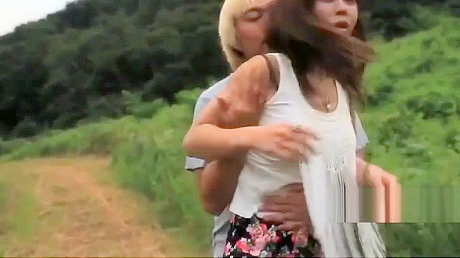 Hot Korean Babe Takes It Outside for Steamy Sex
