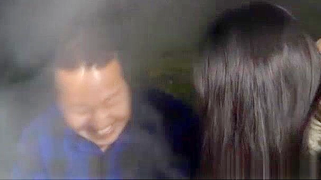 Hot Japanese milfs enjoy wild outdoor group sex with big dicks