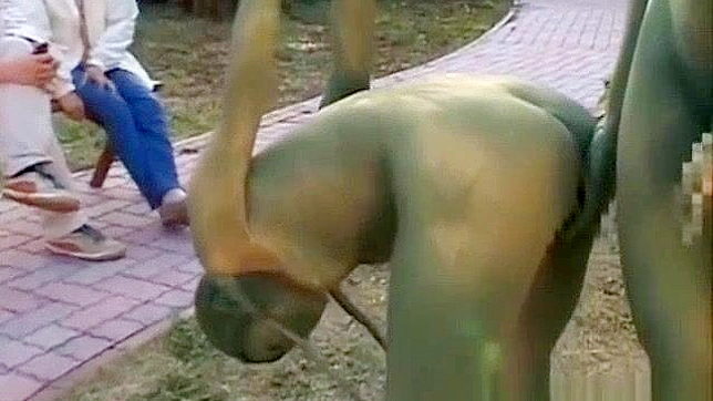 JAV Girls' Beauty Revealed Through Statue Sex Fantasy