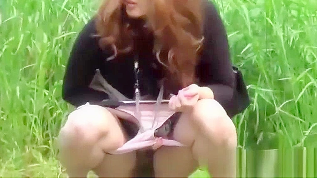 Japanese JAV Maid's Outdoors Peeing Orgasmic Fantasy