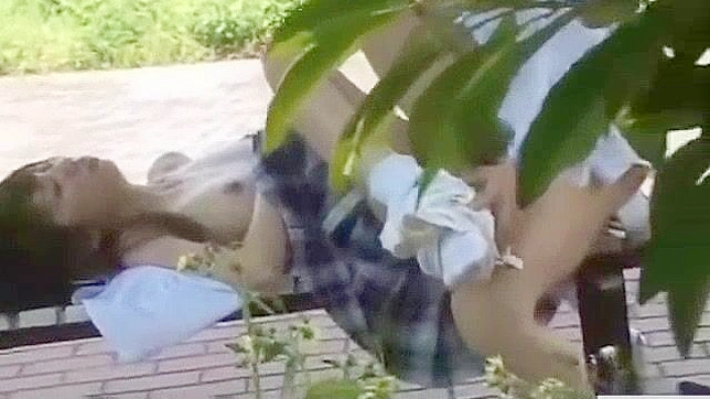 Japanese Cutie Gets Steamy Outdoor Sex in Public Places
