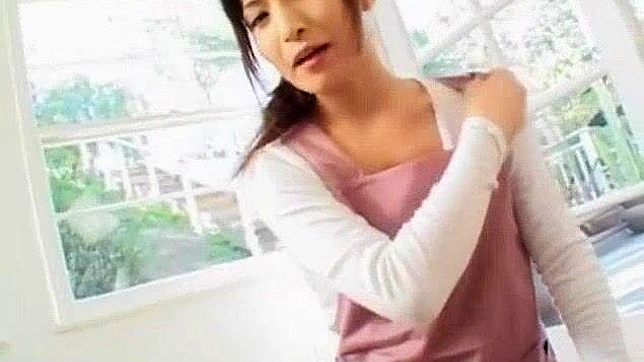 Exotic Japanese Model Nanba Seduces Black Cock Hardly