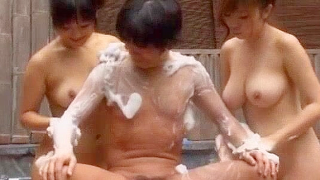 Sumire Matsu Seduces Men With Her Luscious Big Tits in JAV Orgy