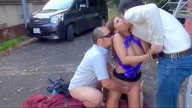 Sizzling Jav Threesome with Yuu Sakura Outdoors Blissfully Adventurous