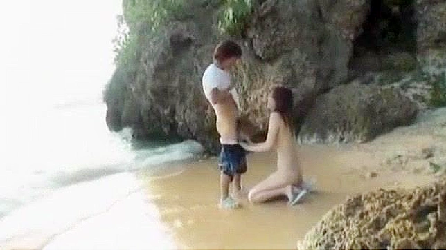 Horny Japanese Girl 18+ Gives Epic Blowjob & Gets Facial Pleasure