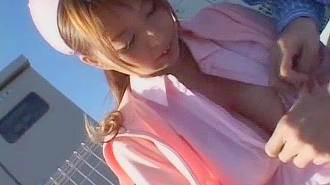 Nana Mochizuki, Hot Nurse Gets Fucked Hard Outdoors by JAV Star