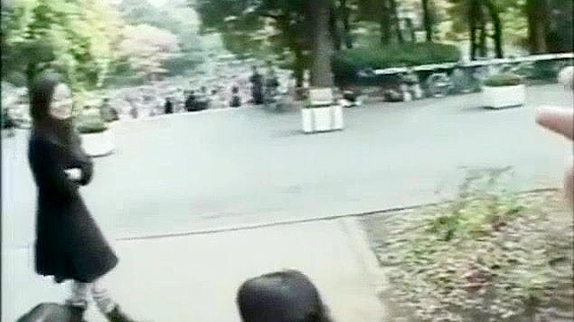 Mature JAV Star Embraces Nature's Pleasures Outdoors