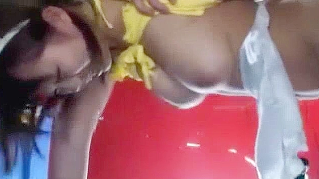 Huge-Busted Japanese Beauties Rock Hard in Steamy JAV Scene