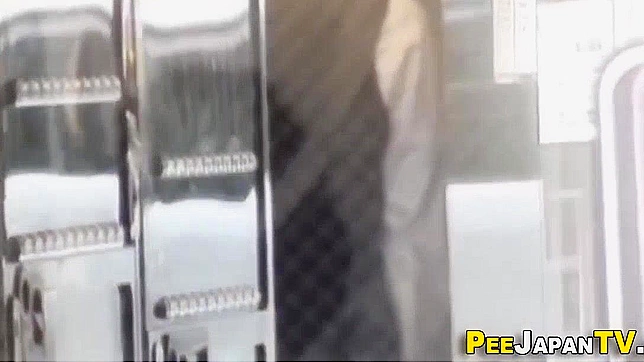 Sultry Japanese Star Debuts with Steamy Public Golden Shower