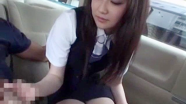 Outdoor Japanese Handjobs - Sexy JAV Star's Naughty Pleasure Showdown