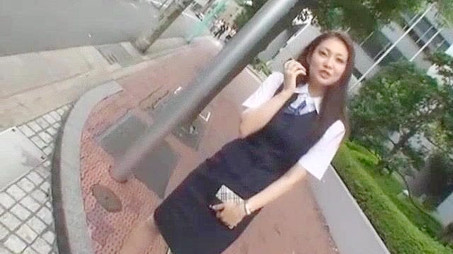 Outdoor Japanese Handjobs - Sexy JAV Star's Naughty Pleasure Showdown