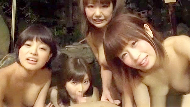 Japanese Beauties Fuck Wildly In A Steamy JAV Orgy Scene