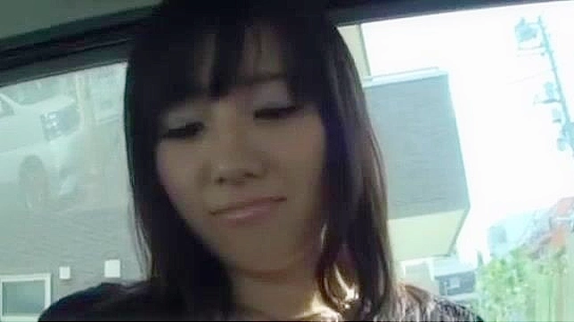 Azusa Nagasawa Jav Star Seduces in Car Solo Pleasures Showdown