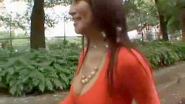 Japanese Milf Takes It Outside In A Wild Scene