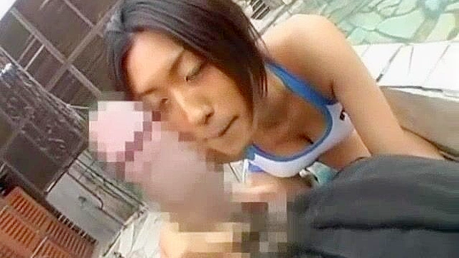 Japan Starlet Nagisa Gets Fucked Outside in Kinky JAV Act