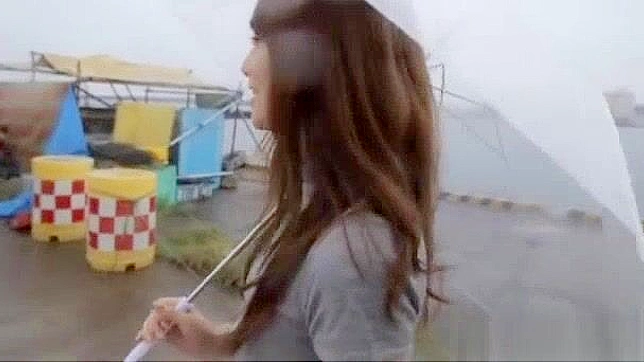 Outdoor JAV MILF Akiho Yoshizawa Receives Hot Blowjob Treat