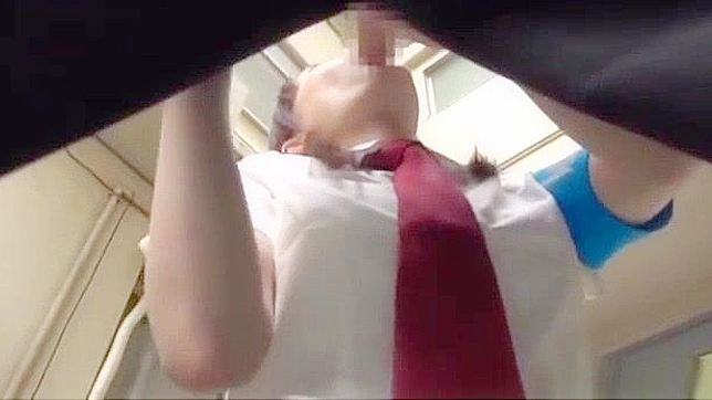 Hot Japanese Schoolgirl 18+ Airi Provides Wild Blowjob Thrills